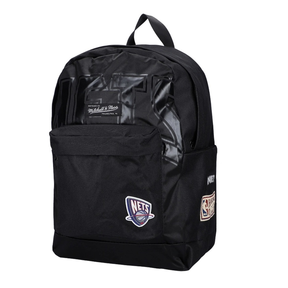 Mitchell & Ness Black Brooklyn Nets Team Backpack